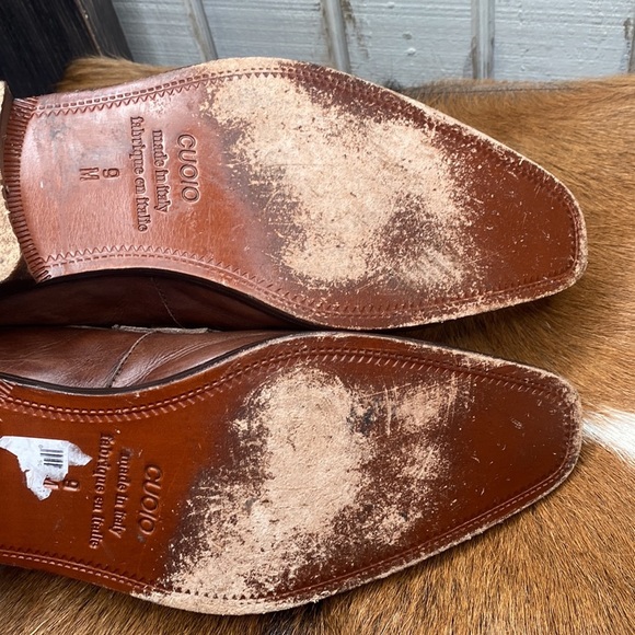 Men’s Saks  fifth Avenue dressing shoes size 9 check them out very nice thanks 🙏 - Picture 7 of 11